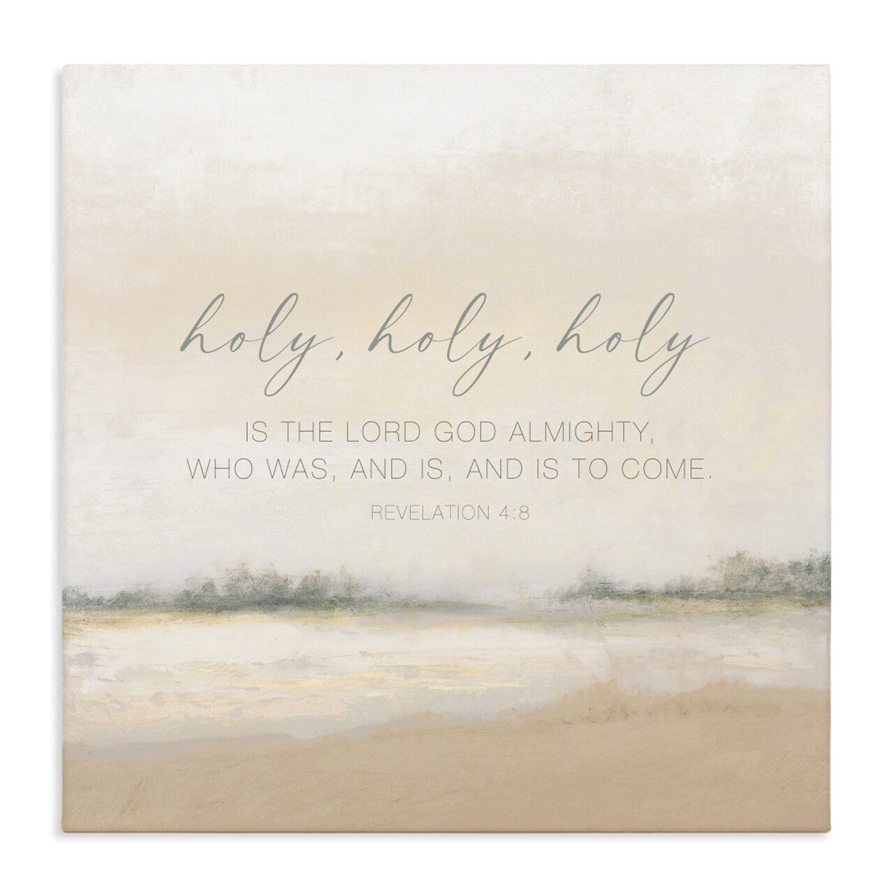 Stupell Industries Holy Revelation Proverb Canvas, design by John Spaeth